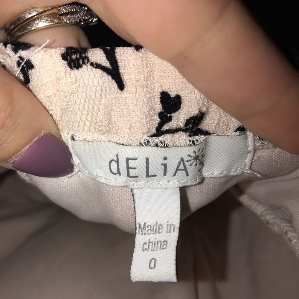 2/$10! Delia’s Size 0 Juniors Strapless Dress - Picture 4 of 4